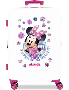 Maleta mediana Minnie Happy Helpers rígida 56L en - Disney - FashionsVida