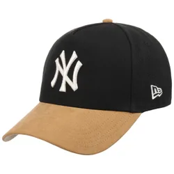 Suede Visor E-Frame Yankees Cap by - brown-black - Herren - Size: One Size