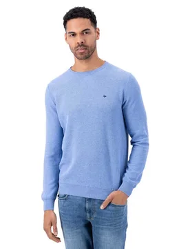 Pull 1413220 Crystal Blue XL - Fynch Hatton - FashionsVida