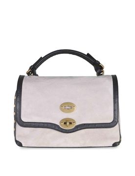 Borsa Realizzata In Pelle Scamosciata