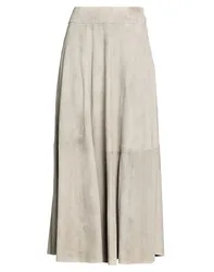 Falda larga Mujer Gris 36 Mujer