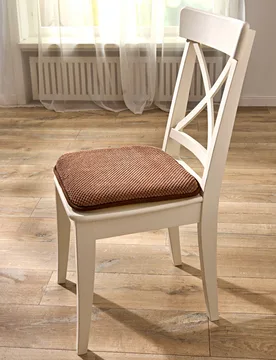 Sitzkissen mit rutschfester Unterseite braun 2er-Set - Eldo - FashionsVida