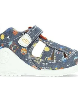 Flache Sandalen 232189 Azul_marino 18 - Biomecanics - FashionsVida