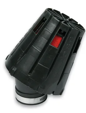 Filtro Aria Red Filter E5 Con 38 Per Carburatori Phbl 20-25 Con Cuffia Nera Piaggio Typhoon 50 2t Euro 2 2011-2017 (C421 - Malossi - FashionsVida
