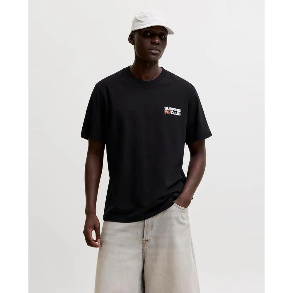 Jack & Jones - Camiseta de hombre manga corta con backprint - jack & jones - FashionsVida