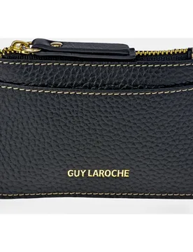 Tarjetero mujer de con cremallera en piel floater - Guy Laroche - FashionsVida