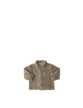 Camicia in velluto CAMMELLO 2A