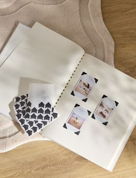 Angoli per foto 144 pack - nero