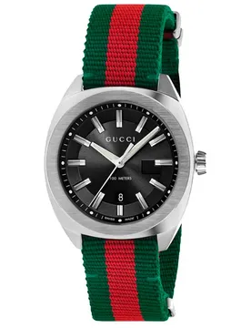 Montre Ya142305 41mm 10atm Quartz Analogical Green.Red / Black / Sapphire One Size