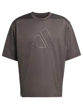 T-shirt à Manches Courtes D4t Power Essentials Workout Mesh Charcoal L - Adidas - FashionsVida