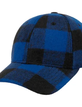 Lumbercheck Cap by - black-blue - Size: One Size - Bugatti - FashionsVida