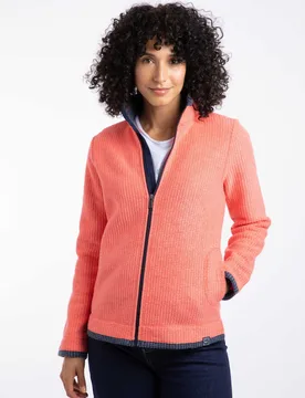 Ariana Womens Full Zip Grid Fleece - - Size: 22 - Weird Fish - FashionsVida