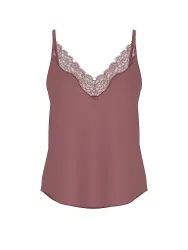 Top - Canotta PURE SHINE java marrone chiaro XS