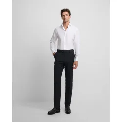 Pantalón de traje de hombre classic en color gris oscuro
