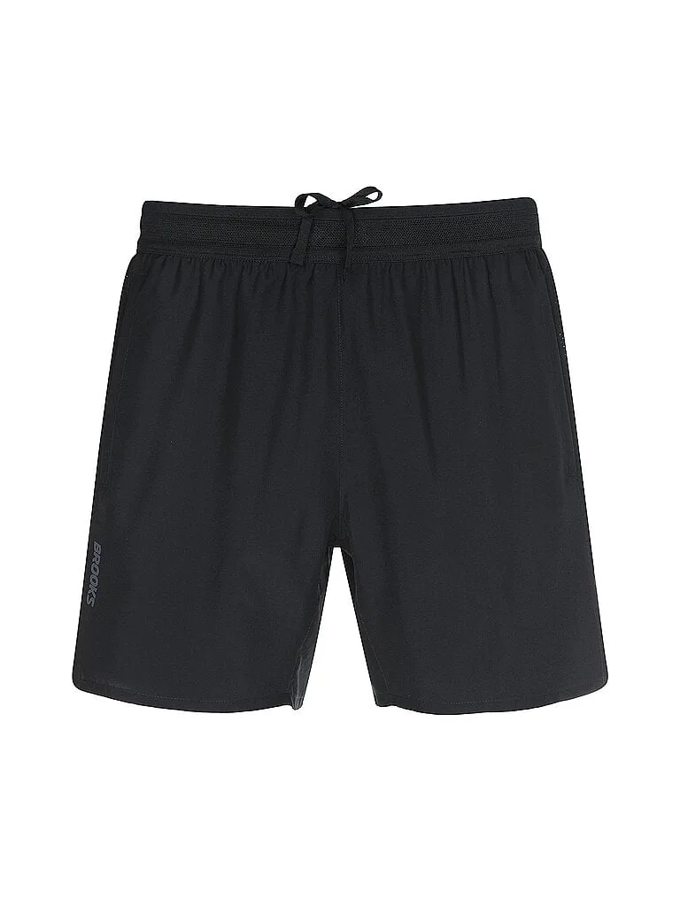 Herren Laufshort Dash 2in1 schwarz XL M - Brooks - FashionsVida