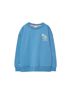Boboli Felpa 833060 Deep Blue 4 Anni
