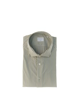 XACUS Camicia a righe SALVIA 39