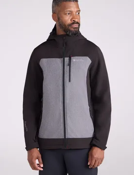 Illuminate II Mens Softshell Jacket - Grey - Mountain Warehouse - FashionsVida