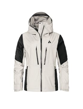 Chaqueta de esquí para mujer Shell Style Lufeld blanco 38