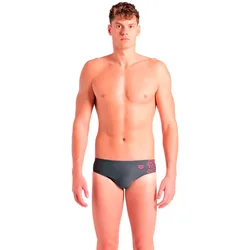 Kikko V Swimming Brief Asphalt / Red FR 100 Men