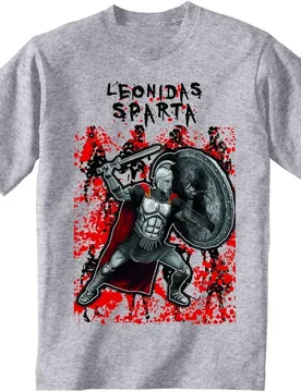 Leonidas Sparta T-Shirt 100% Cotton O-Neck Summer Short Sleeve Casual Mens T-shirt Size S-3XL - Aliexpress - FashionsVida