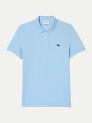 Poloshirt aus Petit Piqué Blau S