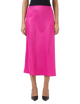 Jupe Midi Pella Rose Violet XS - Yas - FashionsVida