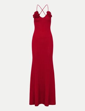 Maxikleid Lia Rot 42