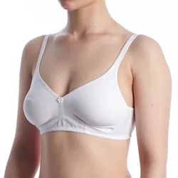 Womens Wireless And Unpadded Bra Veronica - White - Size 40c
