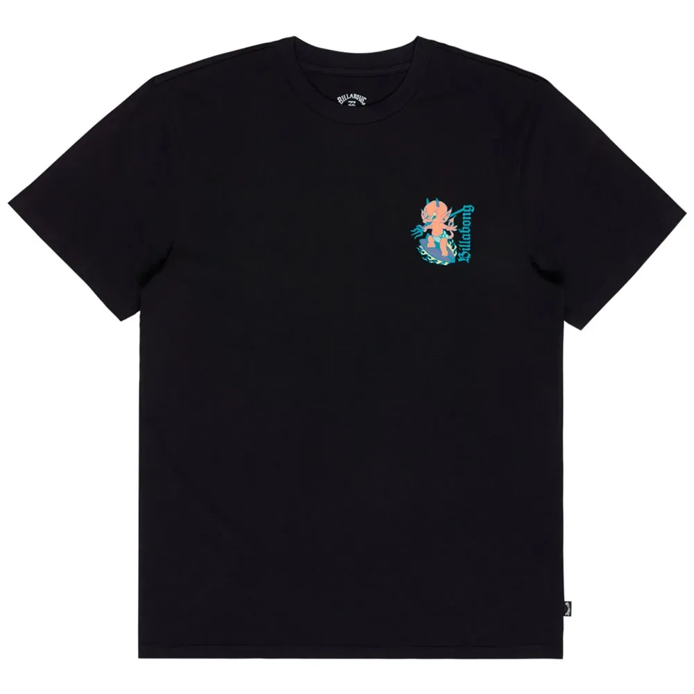 Maglietta A Maniche Corte Evil Twin Black S - Billabong - FashionsVida