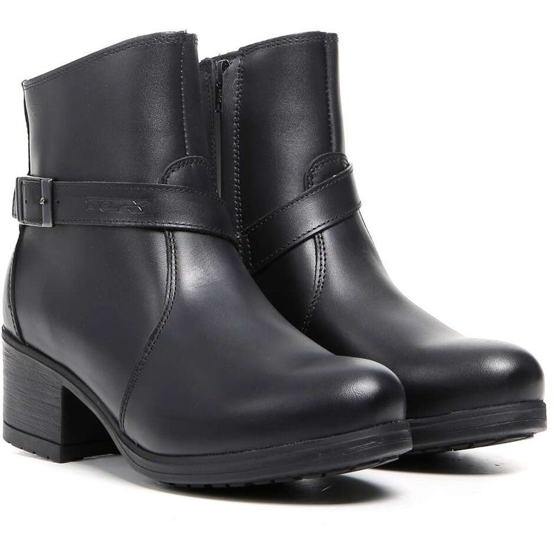 Stivali Moto Donna Custom X-BOULEVARD WP Nero taglia 37