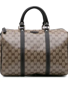 Medium GG Crystal Joy Boston Bag - Gucci - FashionsVida