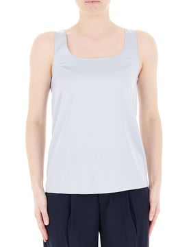 Top scollo quadrato GRIGIO GHIACCIO 40