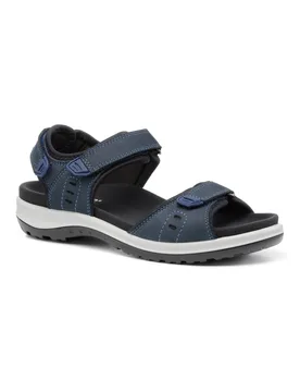Walk II Women's Regular Fit Nubuck Walking Sandal - - Size: 7 - Hotter - FashionsVida