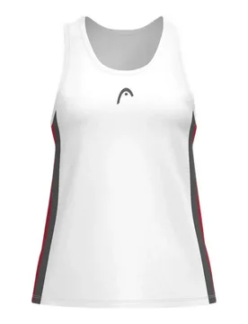Club 25 Tech Sleeveless T-shirt Red / White S - Head Racket - FashionsVida