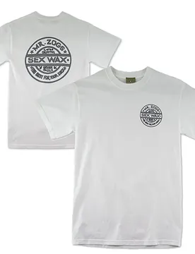 T-shirt à Manches Courtes Pinstripe White L Homme