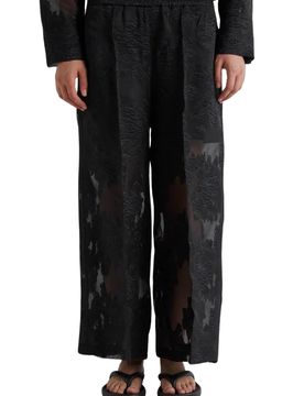 PANTALONE Donna IN ORGANZA RICAMATA
