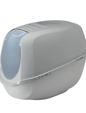 Mega Smart Recycled Cat Flap 66.2x45.9x49 Cm Titanium One Size