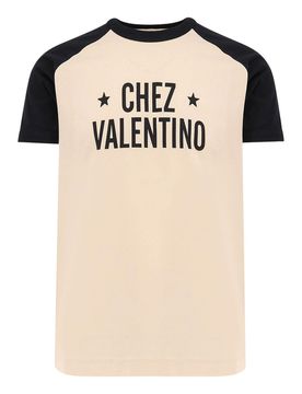 Valentino T-shirt in Cotone Chez