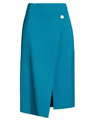 Falda midi Mujer Verde agua profundo 38 Mujer