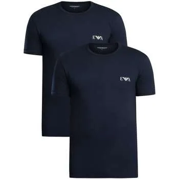 Pyjama-Sets 2er-Pack Lounge-T-Shirts Mit Rundhalsausschnitt Eu M;Eu Xl - Emporio armani - FashionsVida