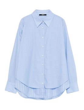Seventy Camicia in cotone azzurro
