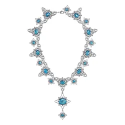 Collier Harry Potter Collier D´opale Silver / Blue / Green One Size unisex
