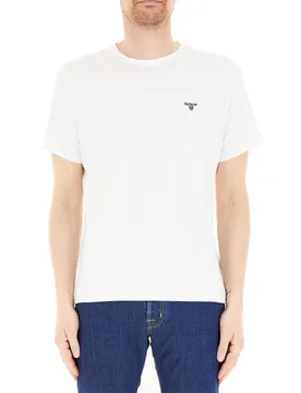 T-shirt in cotone BIANCO XL - Barbour - FashionsVida
