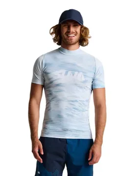Rash Guard Manches Courtes Foil Cliff Grey XL