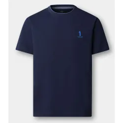 Camiseta de hombre número con logo fit clásico