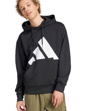 Essentials big logo sudadera hombre Negro (XL)