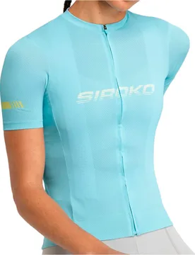 M8 habitat maillot manga corta mujer Azul (L) - Siroko - FashionsVida