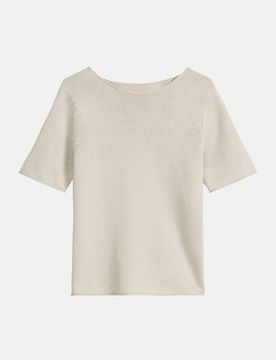 Marc O' Polo kurzarm Beige S