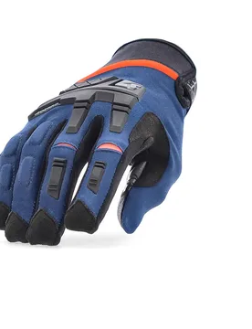 Guanti Moto Cross Enduro CE X-ENDURO Blu Arancio taglia XL - Acerbis - FashionsVida